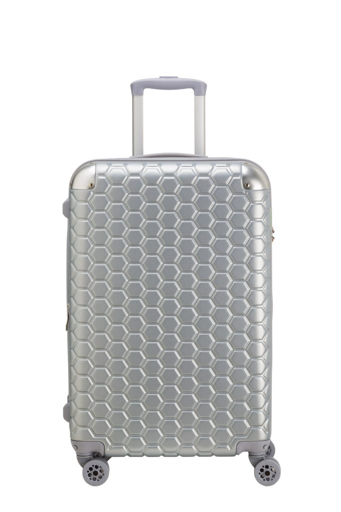 Valises à roulettes unisexes Gotech Metallic de taille moyenne