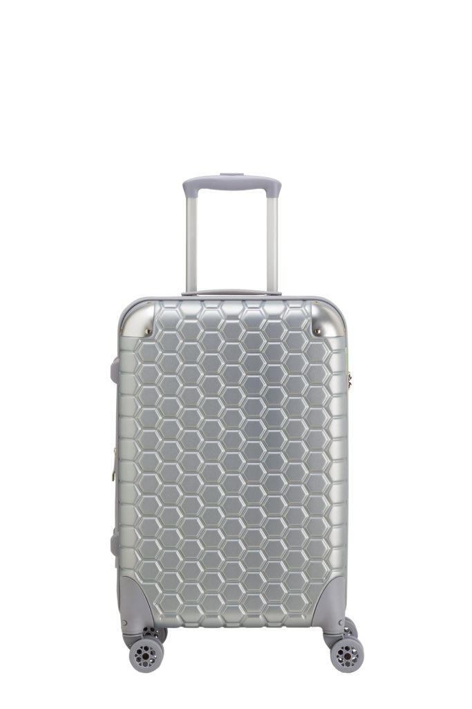 Valises rigides unisexes de petite taille Gotech Metallic